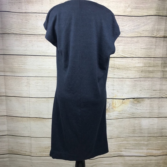 Helmut Lang Sonar Twist Knit Shift Dress - Picture 3 of 6